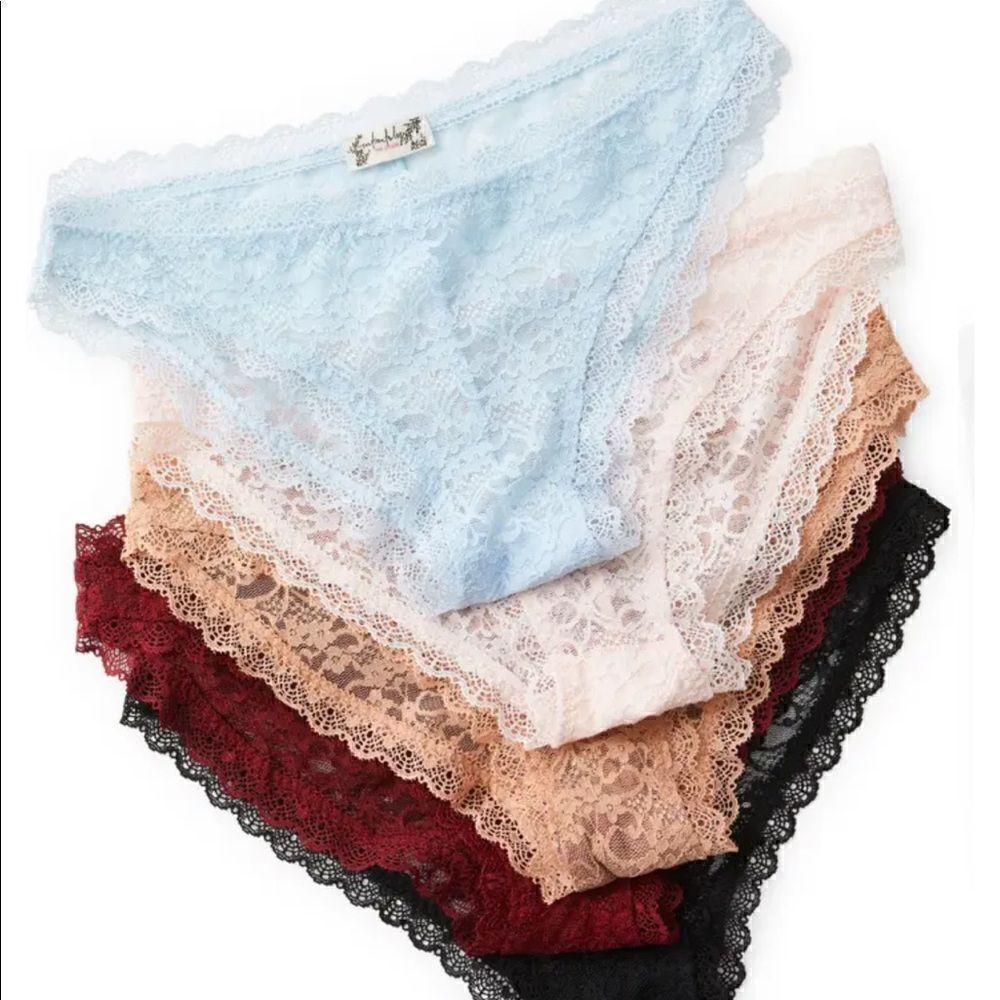 FREE PEOPLE Intimately FP  Lace Bikini XS NWOT - Picture 5 of 5